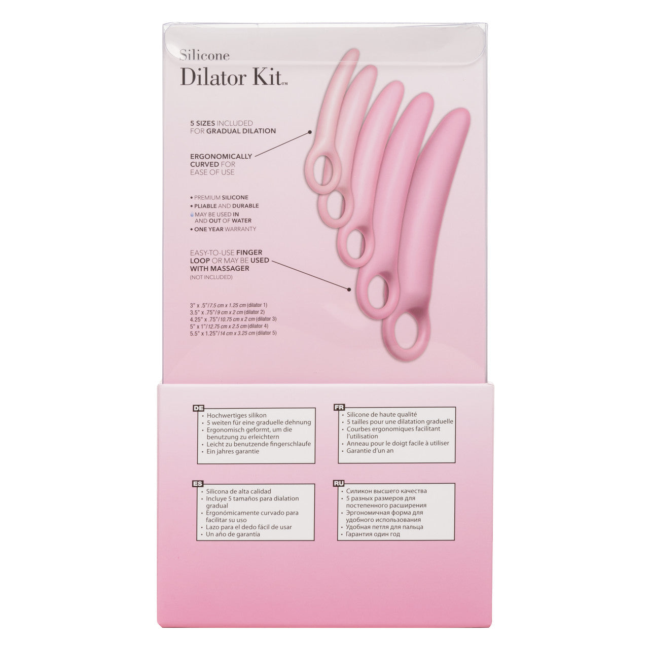 Inspire Silicone Dilator Kit 5-Piece Set