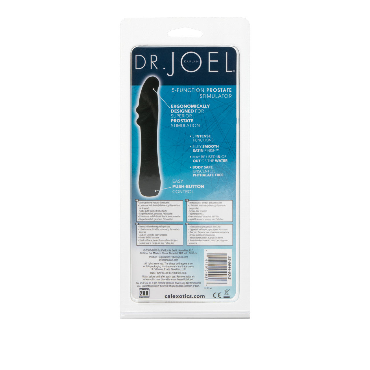 Dr. Joel Kaplan 5-Function Prostate Stimulator - Thorn & Feather