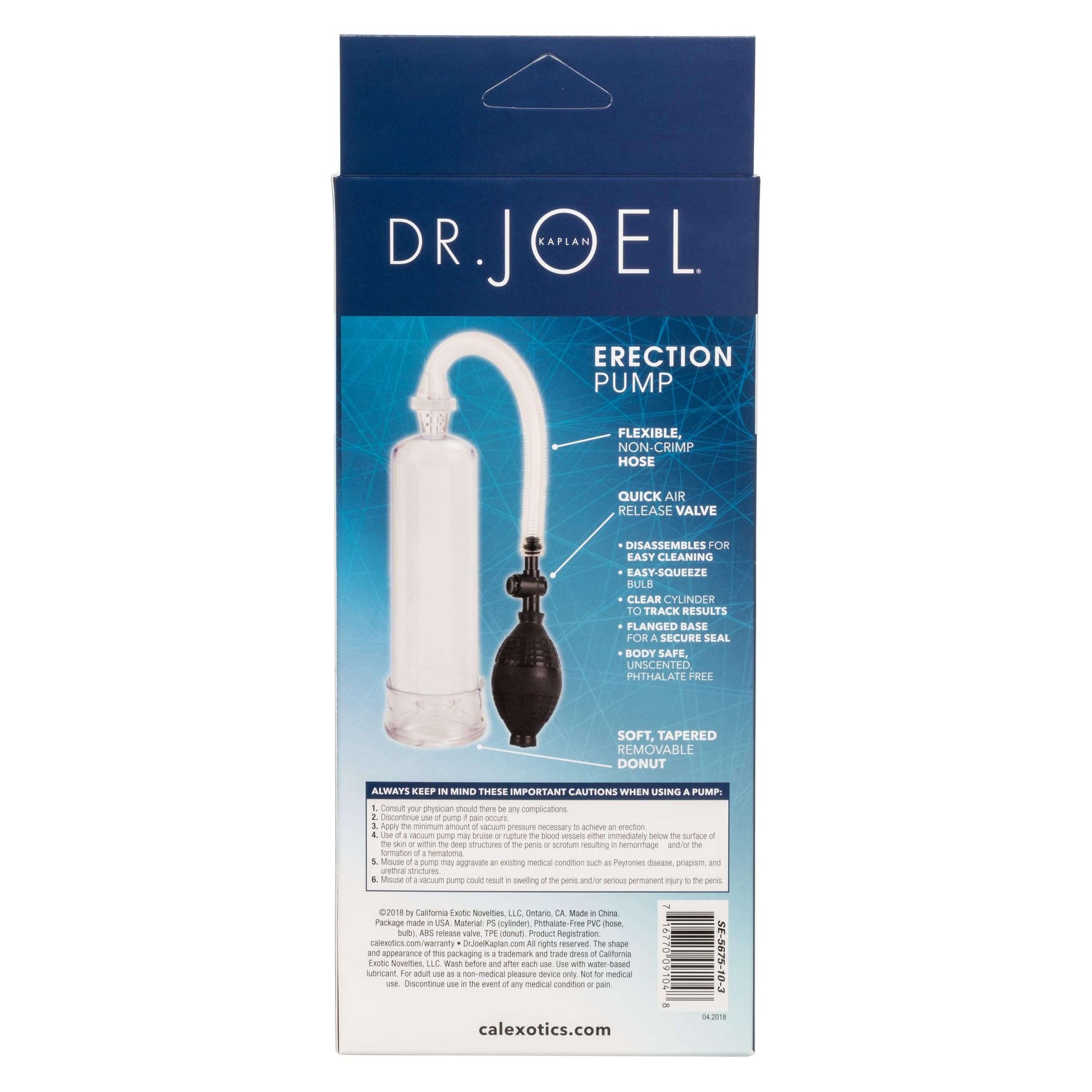 Dr. Joel Kaplan Erection Pump - Thorn & Feather