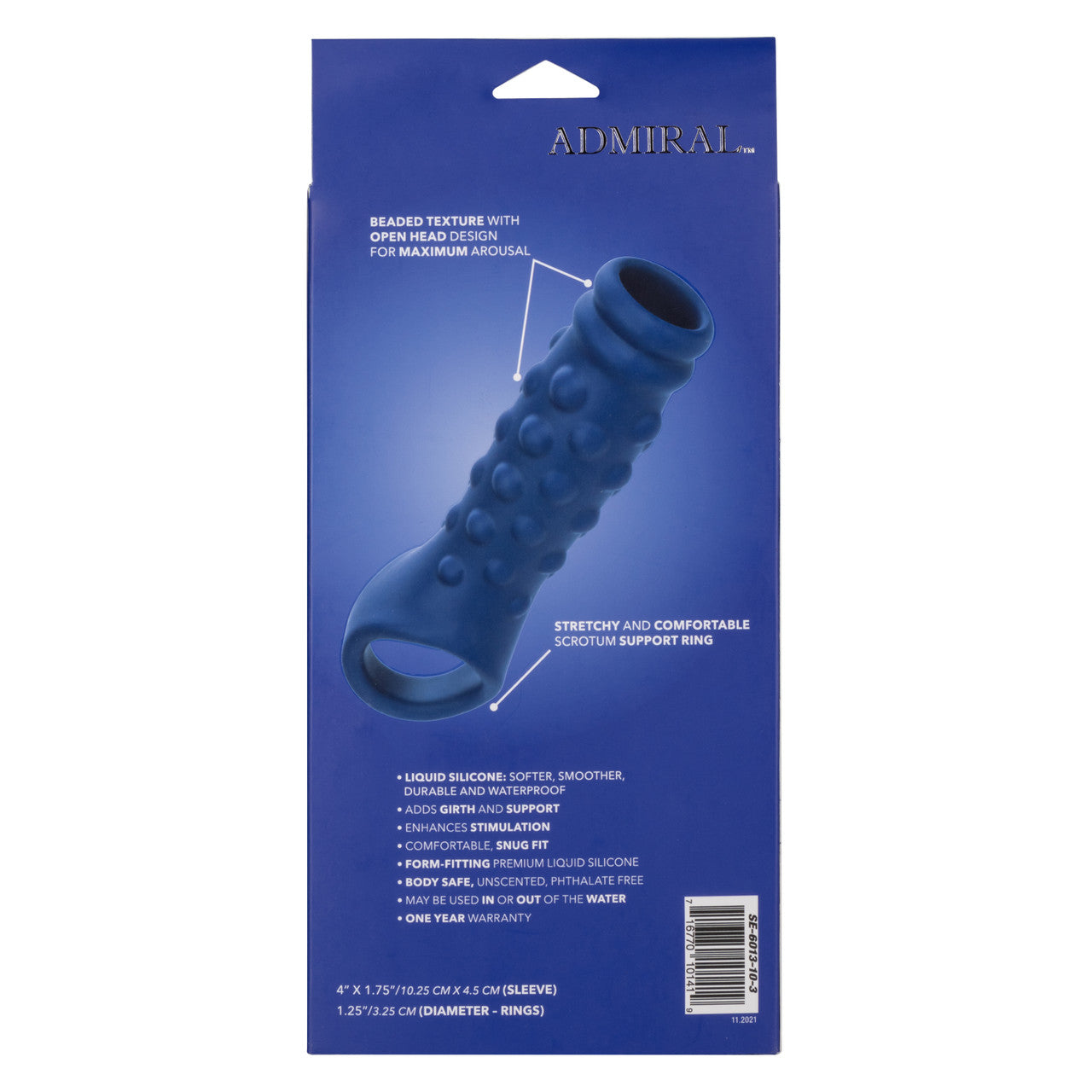 Admiral Liquid Silicone Beaded Extension - Thorn & Feather