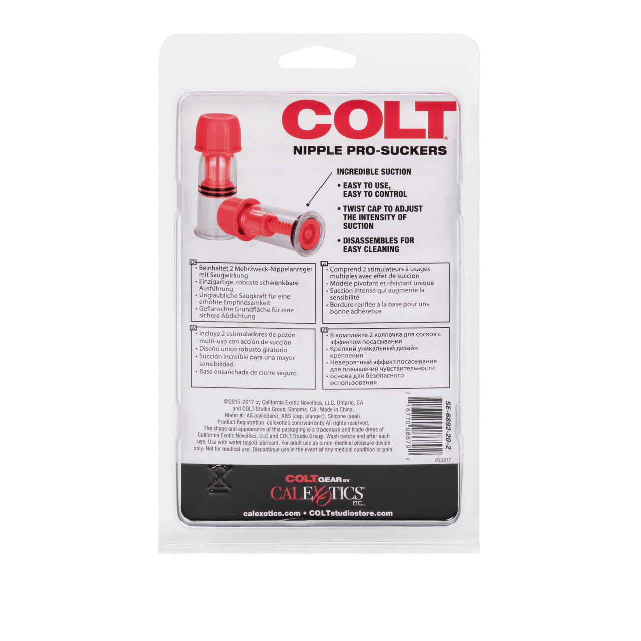 Colt Nipple Pro-Suckers - Red