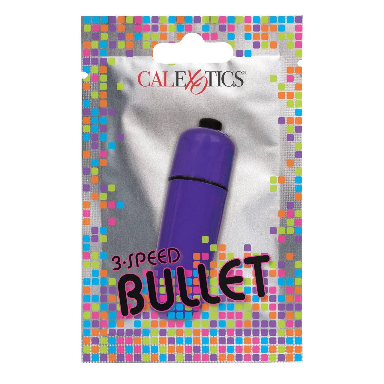 Foil Pack 3-Speed Bullet Vibrator - Purple