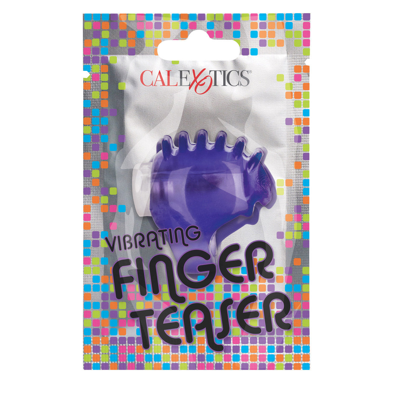 Foil Pack Vibrating Finger Teaser - Purple - Thorn & Feather