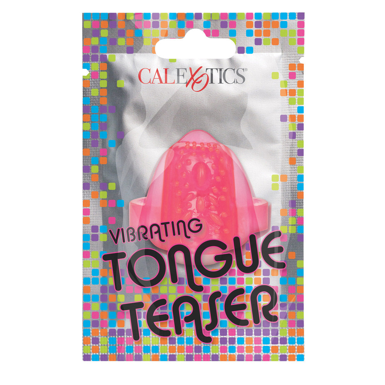 Foil Pack Vibrating Tongue Teaser - Pink - Thorn & Feather