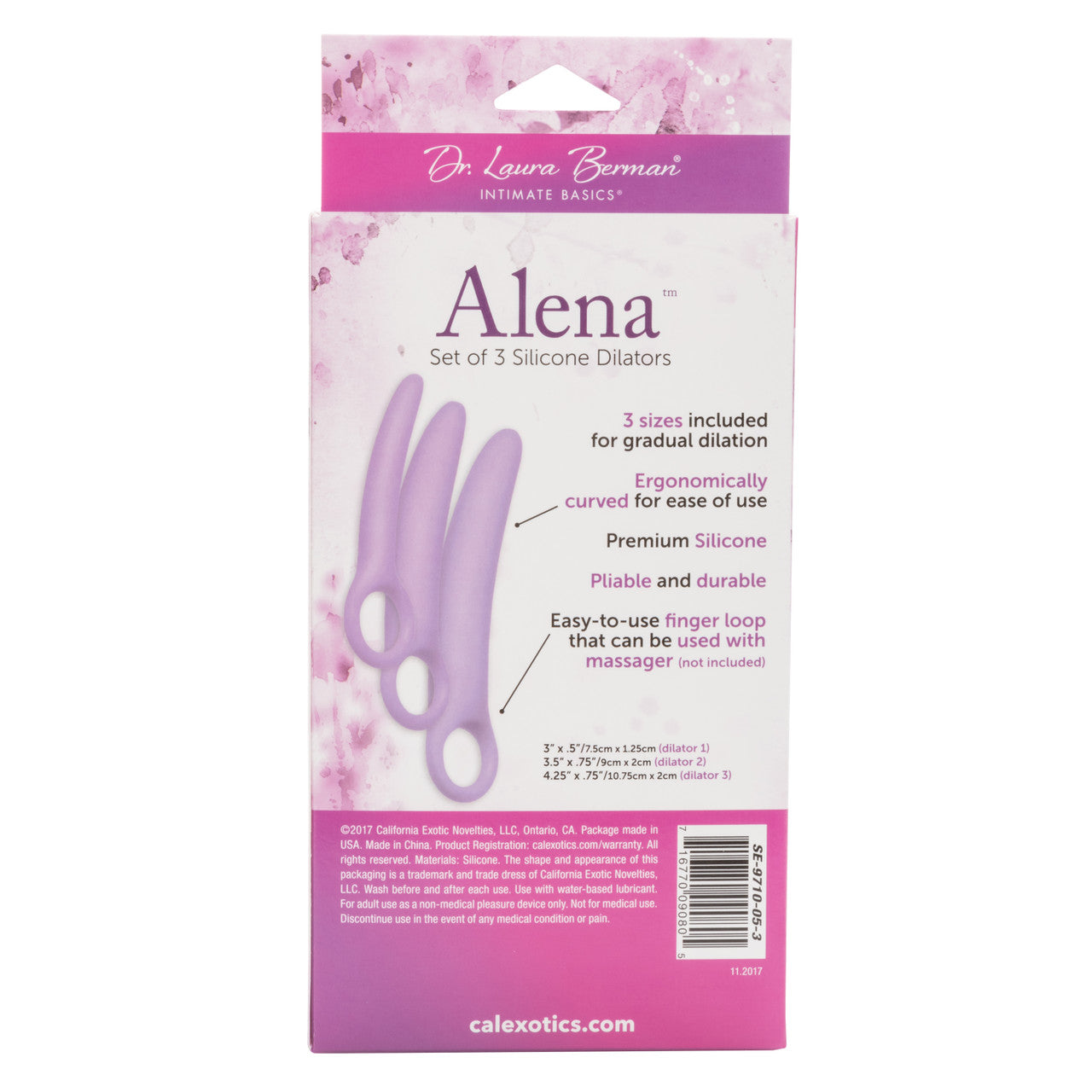 Alena Set of 3 Silicone Dilators