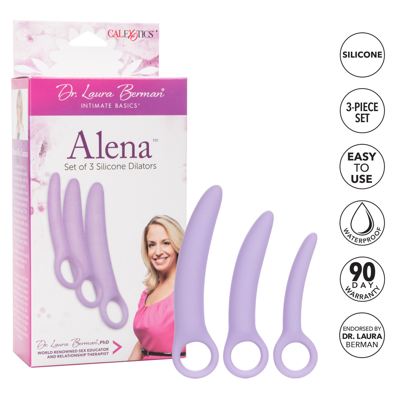 Alena Set of 3 Silicone Dilators