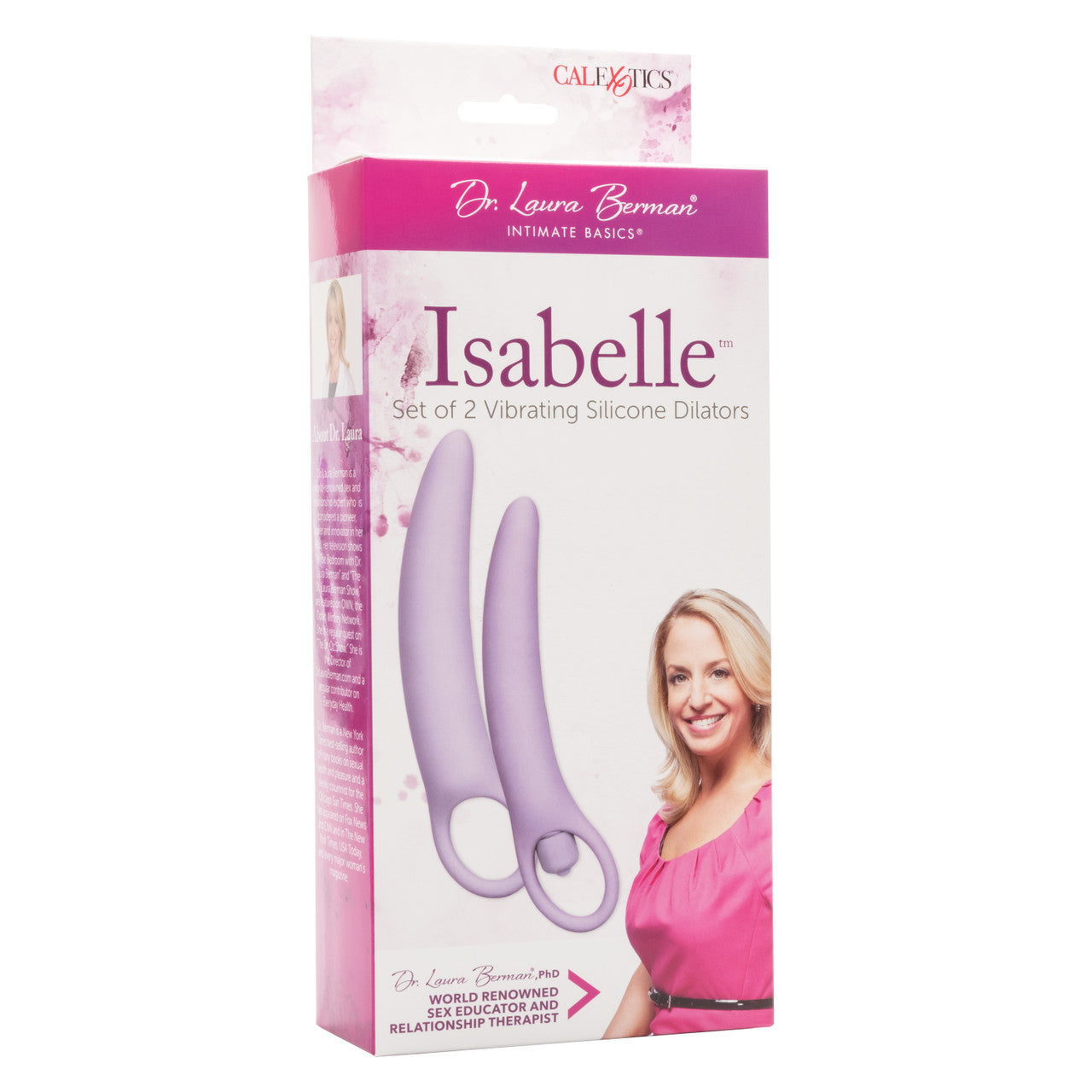 Isabelle Set of 2 Vibrating Silicone Dilators