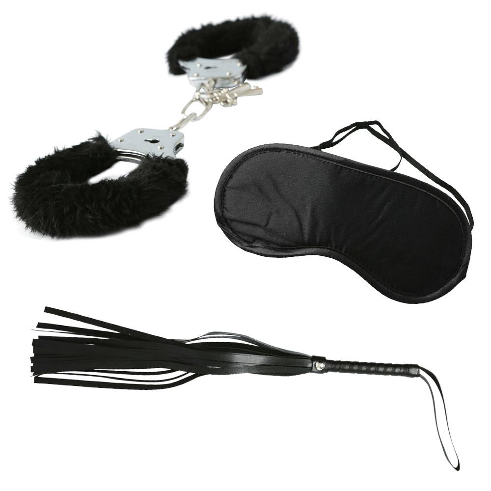 3 Piece S&M Intro Kit - Black - Thorn & Feather