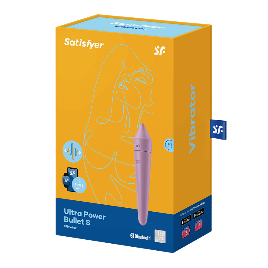 Satisfyer Ultra Power Bullet 8 - Thorn & Feather