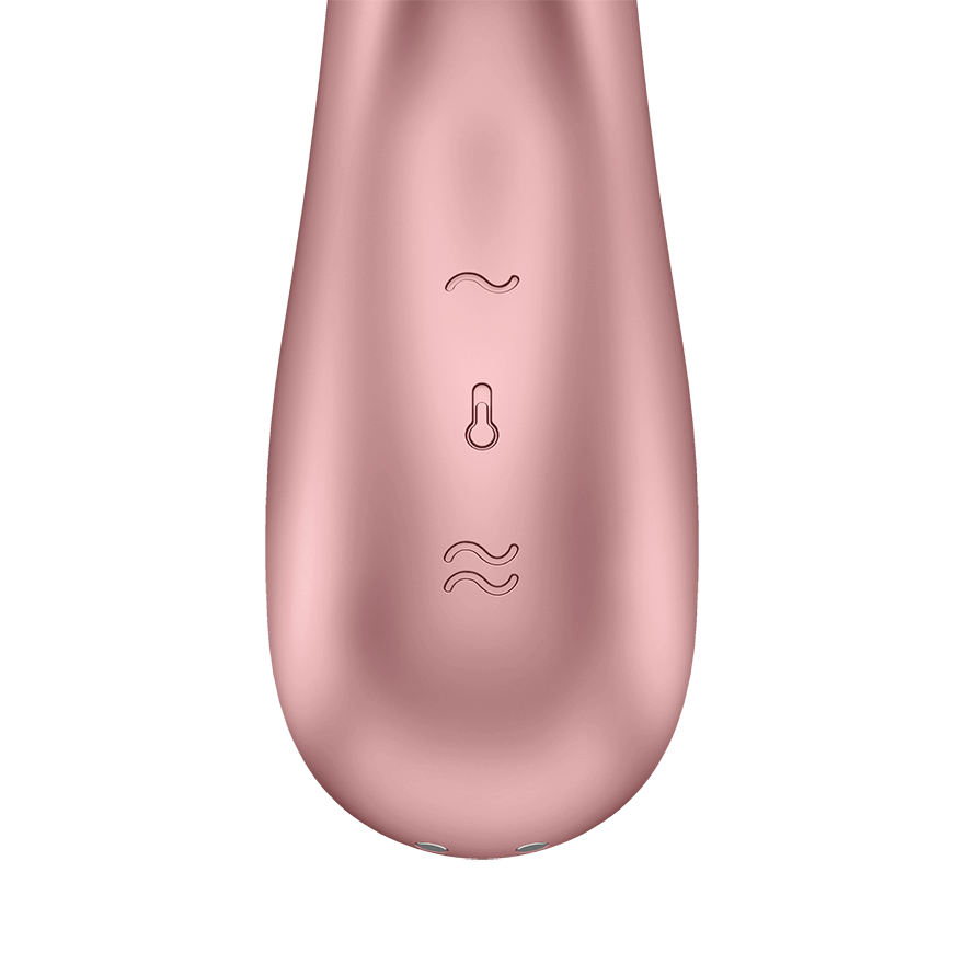 Satisfyer Hot Lover Warming Dual Vibrator - Thorn & Feather