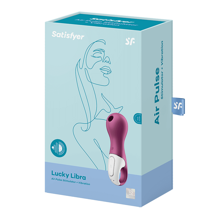 Satisfyer Lucky Libra Air Pulse Clitoral Stimulator - Thorn & Feather