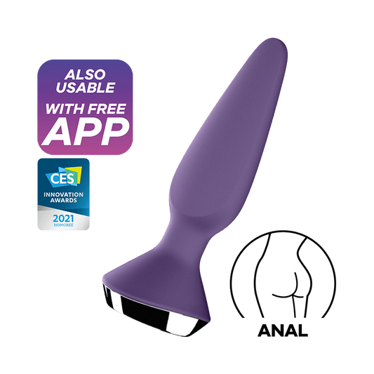 Satisfyer Plug-ilicious 1 Anal Vibrator - Thorn & Feather