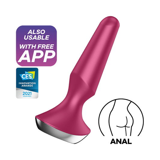 Satisfyer Plug-ilicious 2 Anal Vibrator - Thorn & Feather