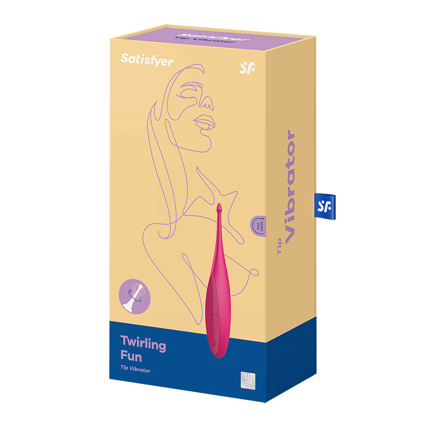 Satisfyer Twirling Fun Clit & Nipple Stimulator - Thorn & Feather