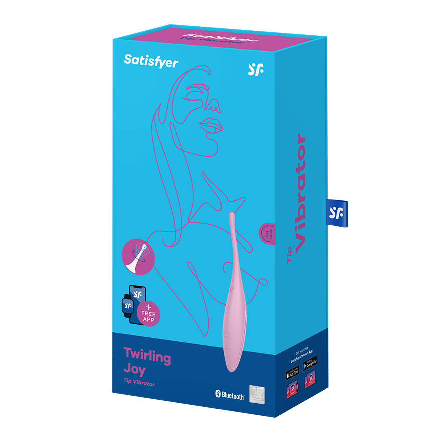 Satisfyer Twirling Joy Clit & Nipple Stimulator - Thorn & Feather