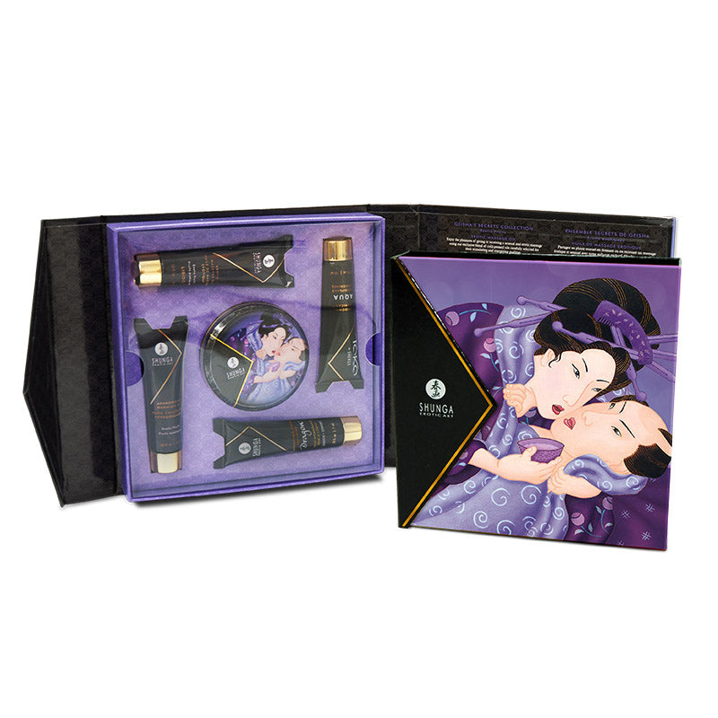 Shunga Luxury Gift Sets Geisha's Secrets - Exotic Fruits - Thorn & Feather