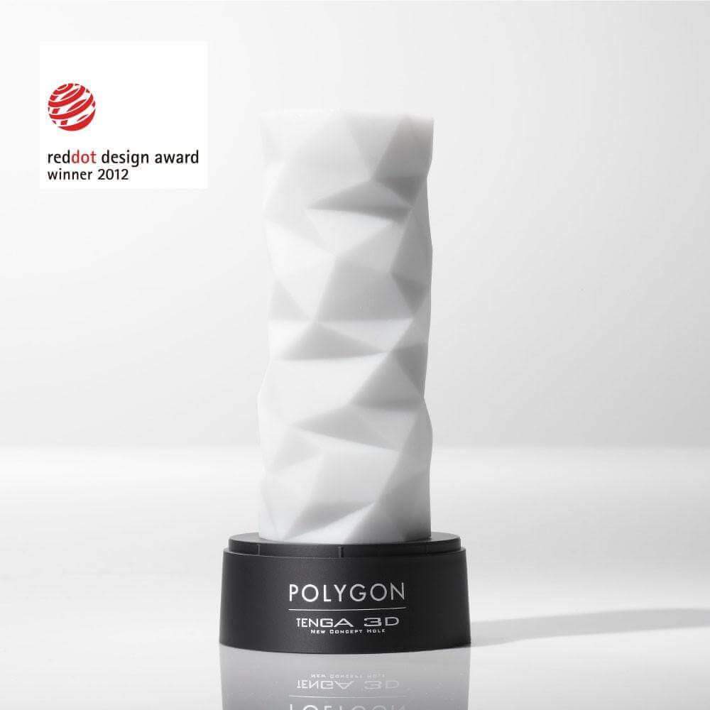 Tenga 3D Male Masturbation Sleeve - Polygon - Thorn & Feather