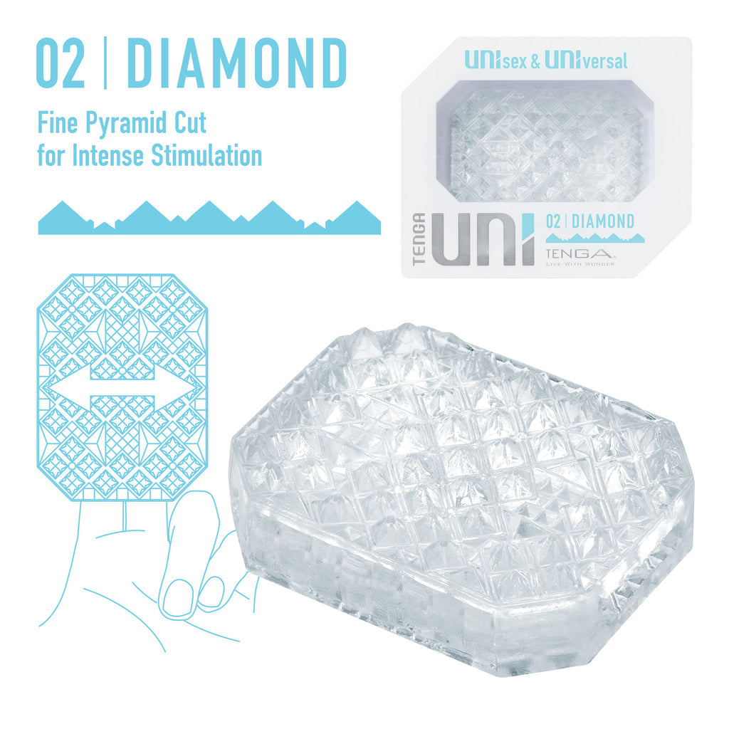 Tenga UNI Masturbator Sleeve - Diamond