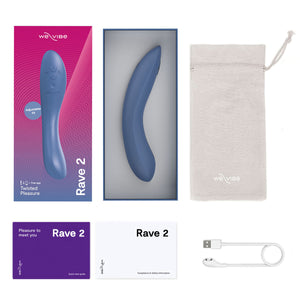 We-Vibe Rave 2 Twisted G-Spot Vibrator - Thorn & Feather