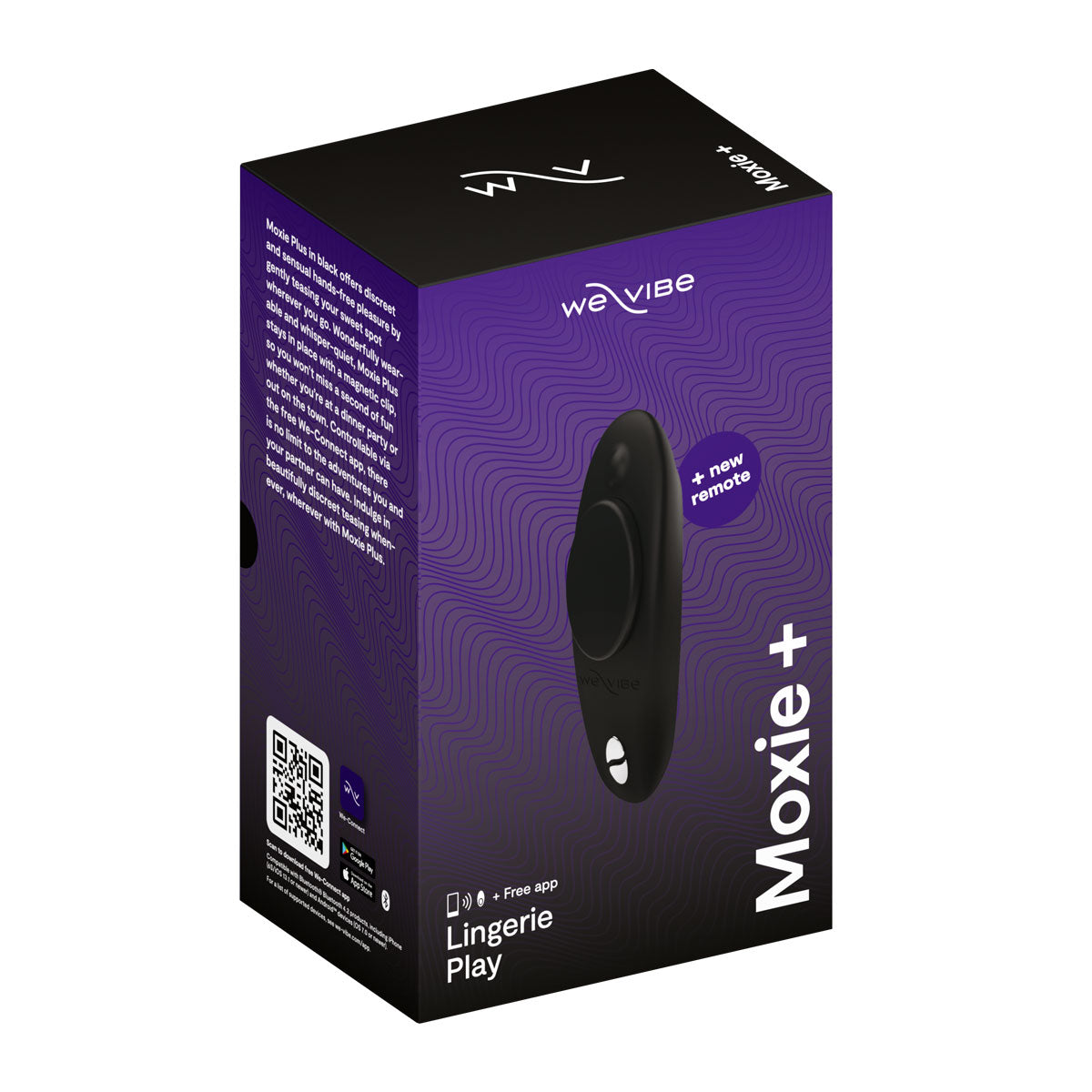 We-Vibe Moxie+ Wearable Clitoral Vibrator – Black - Thorn & Feather