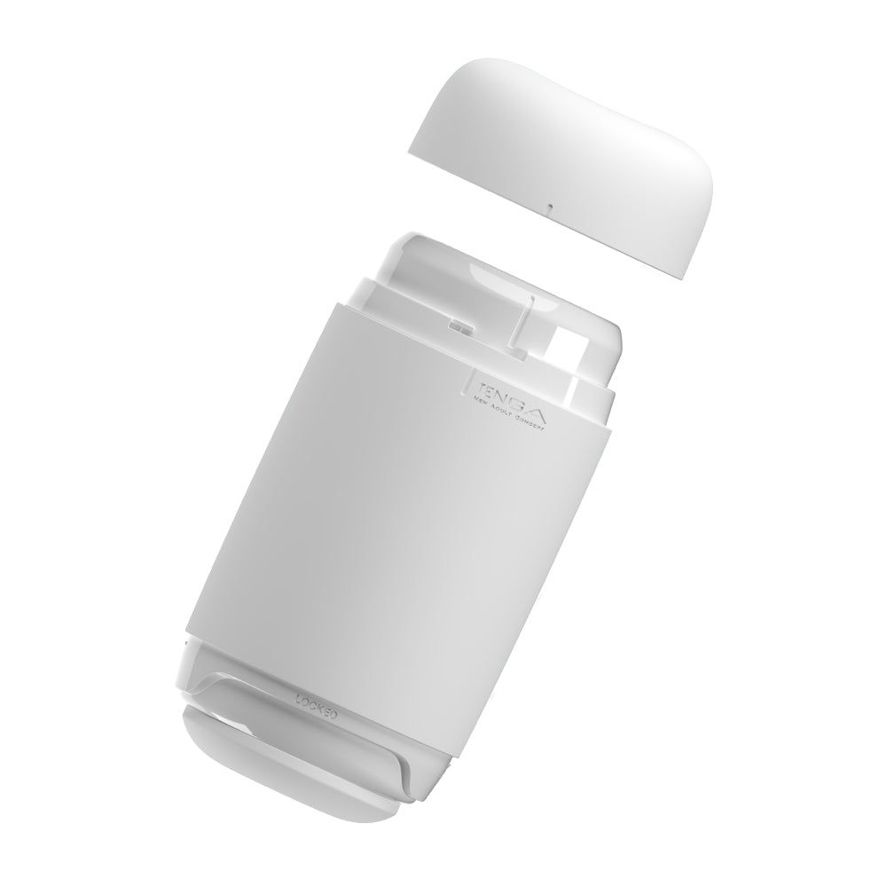 Tenga Puffy Soft Stroker - Sugar White - Thorn & Feather