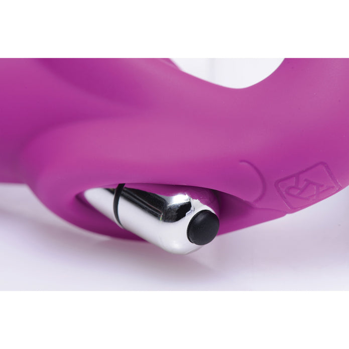 Strap U Evoke Vibrating Strapless Silicone Strap-on Dildo