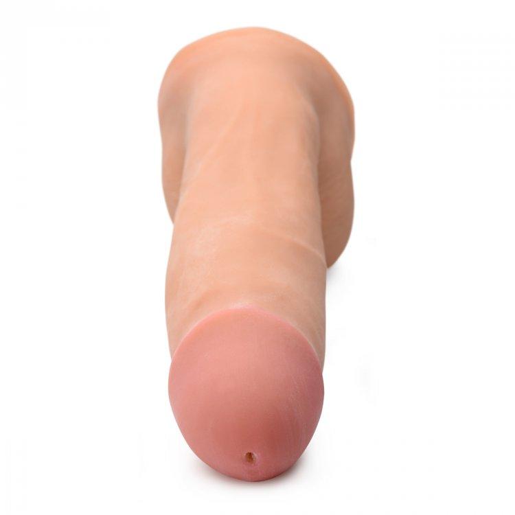 Loadz Squirting Dildo 8.5 Inch w/ Reservoir in Balls - Thorn & Feather