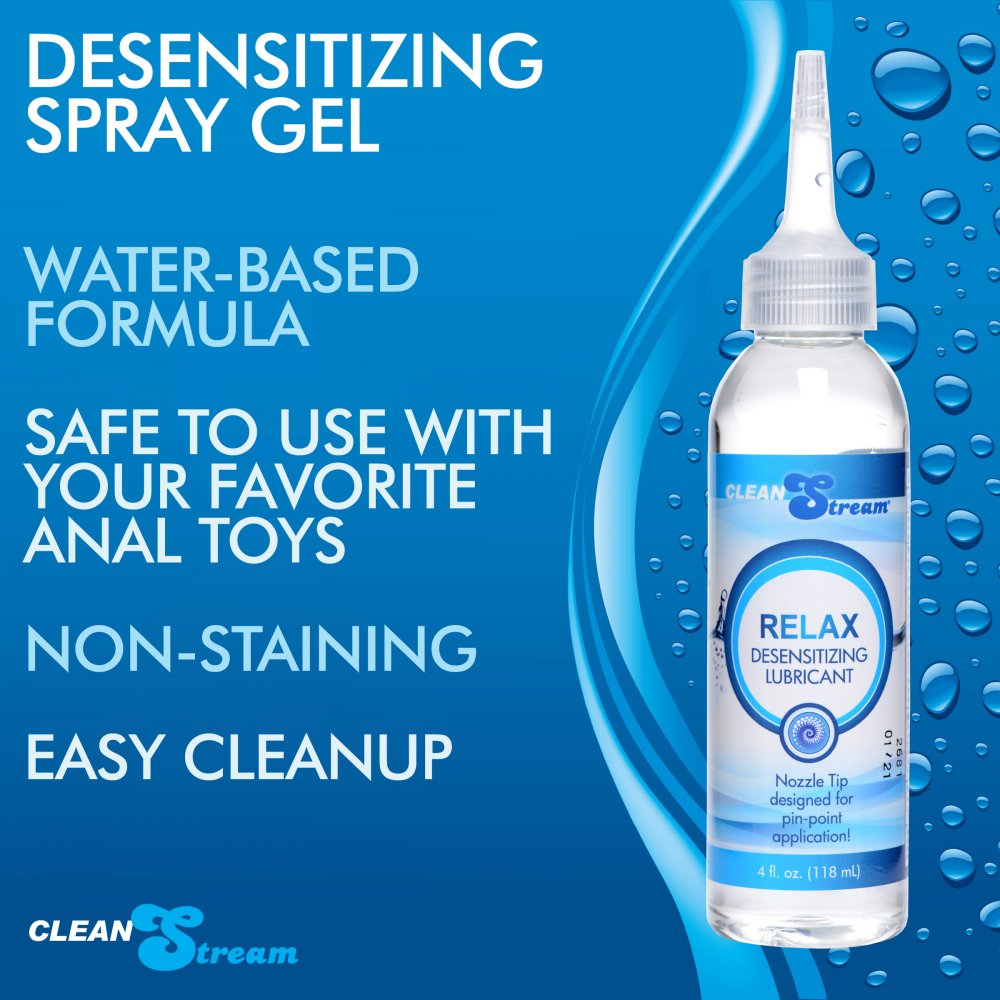 Relax Desensitizing Lubricant With Nozzle Tip - Thorn & Feather