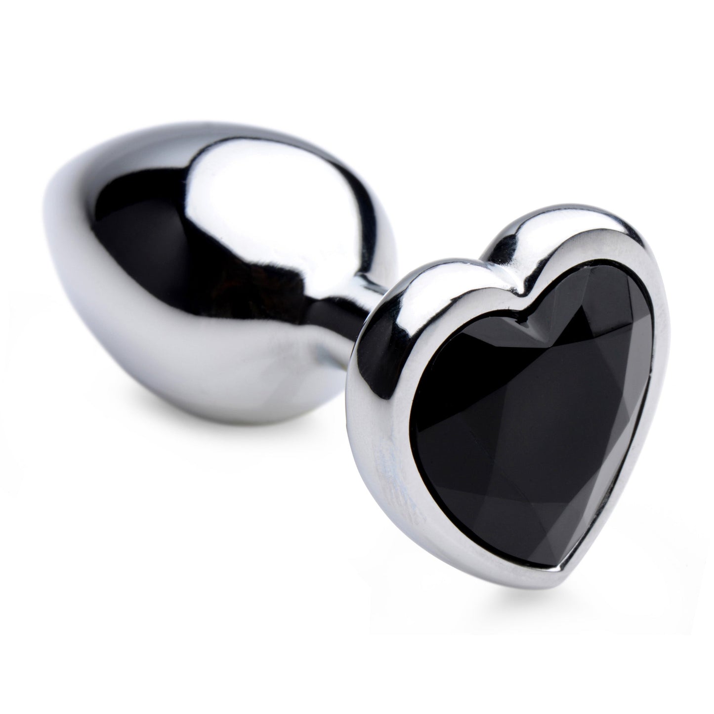 Black Heart Gem Anal Plug - Small - Thorn & Feather