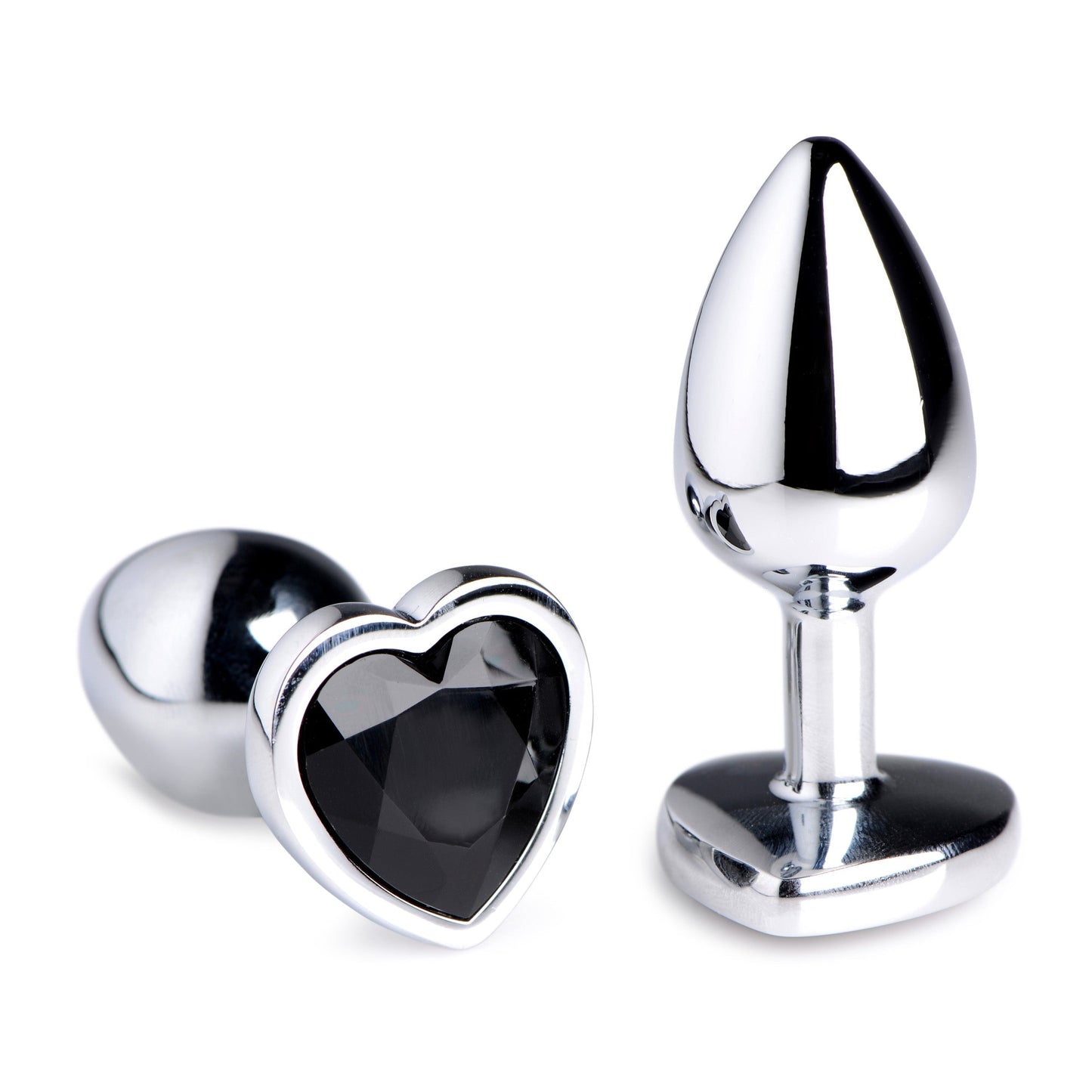 Black Heart Gem Anal Plug - Small - Thorn & Feather