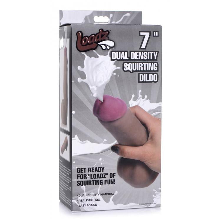 Loadz Squirting Dildo 7 Inch w/ Reservoir in Balls - Thorn & Feather