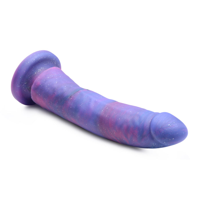 Magic Stick Glitter Silicone Dildo - 8 Inch - Thorn & Feather