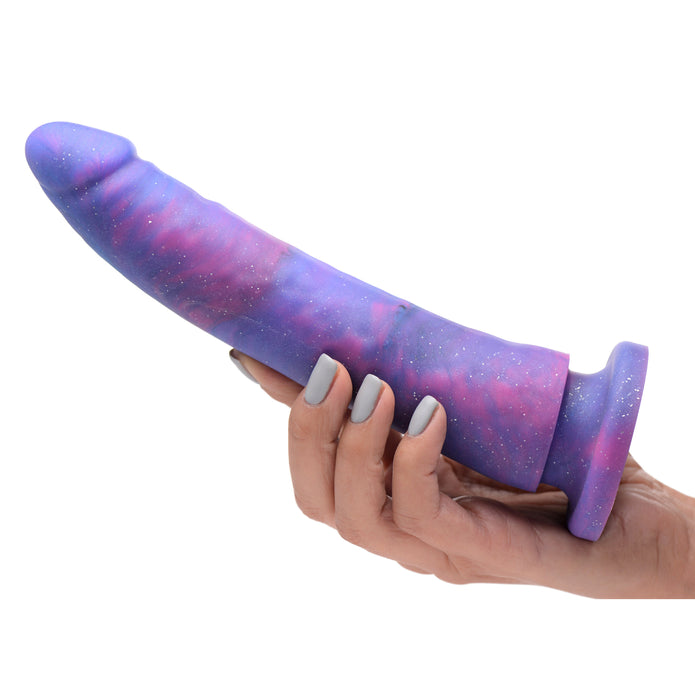 Magic Stick Glitter Silicone Dildo - 8 Inch - Thorn & Feather