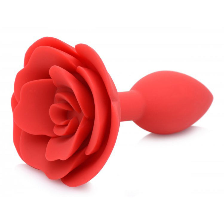 Booty Bloom Silicone Rose Anal Plug - Medium - Thorn & Feather