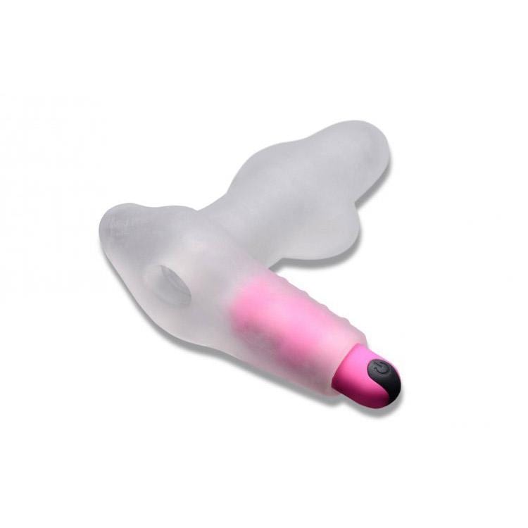 28X Filler Up Super Charged Vibrating Love Tunnel with Remote - Thorn & Feather