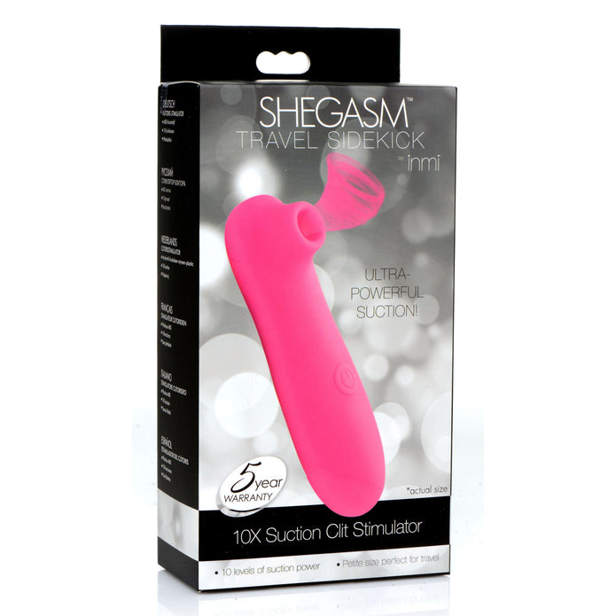 Travel Sidekick 10X Suction Clit Stimulator - Thorn & Feather