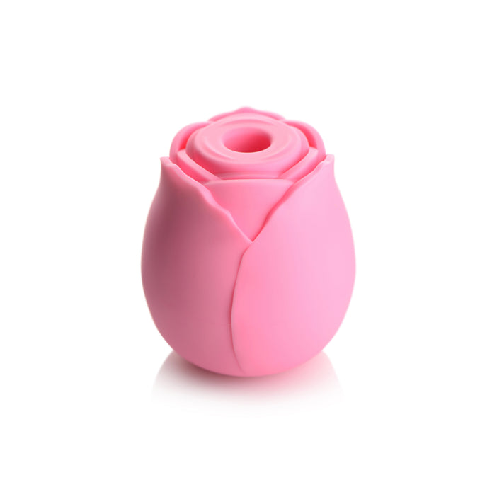 Bloomgasm 10X Wild Rose Silicone Suction Clit Stimulator - Pink