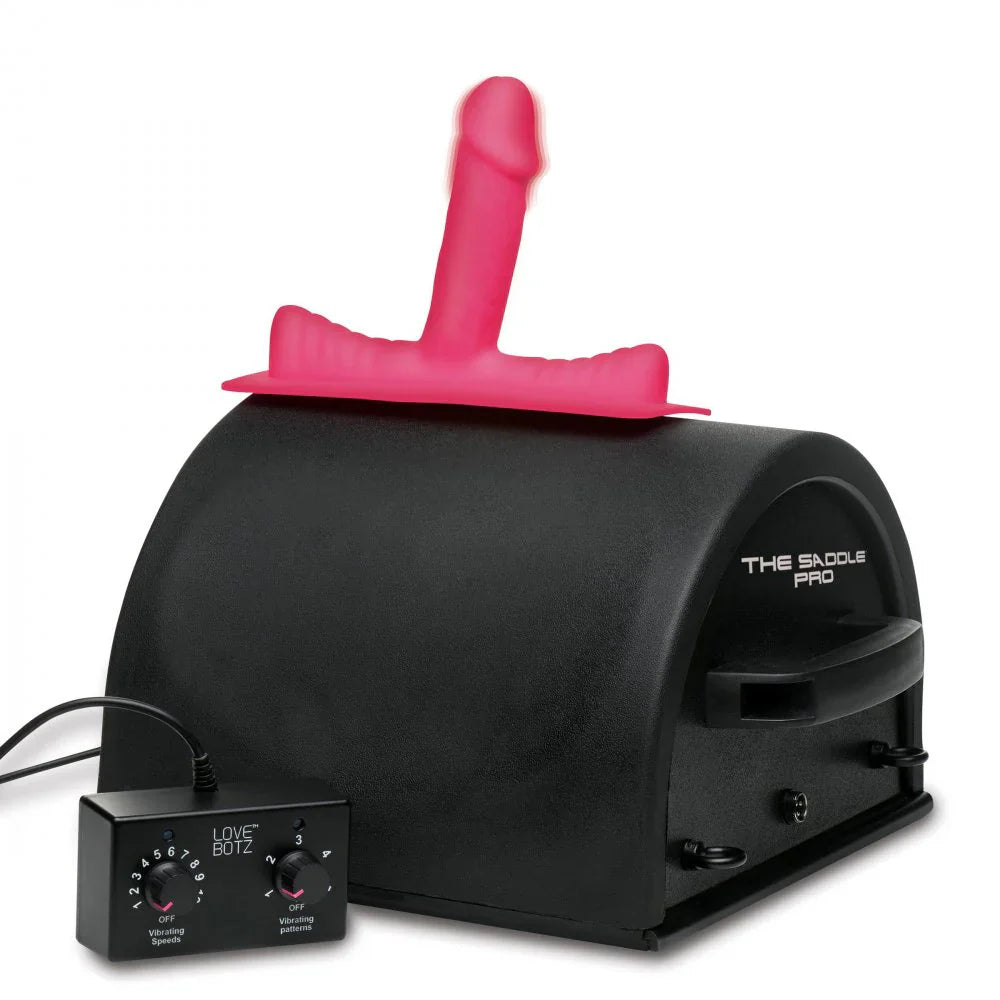 LoveBotz 50X Saddle Pro Sex Machine With 4 Attachments