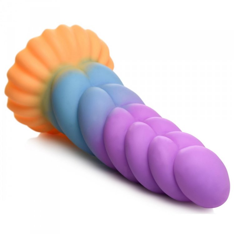 Mystique Unicorn Creature Silicone Dildo - Thorn & Feather