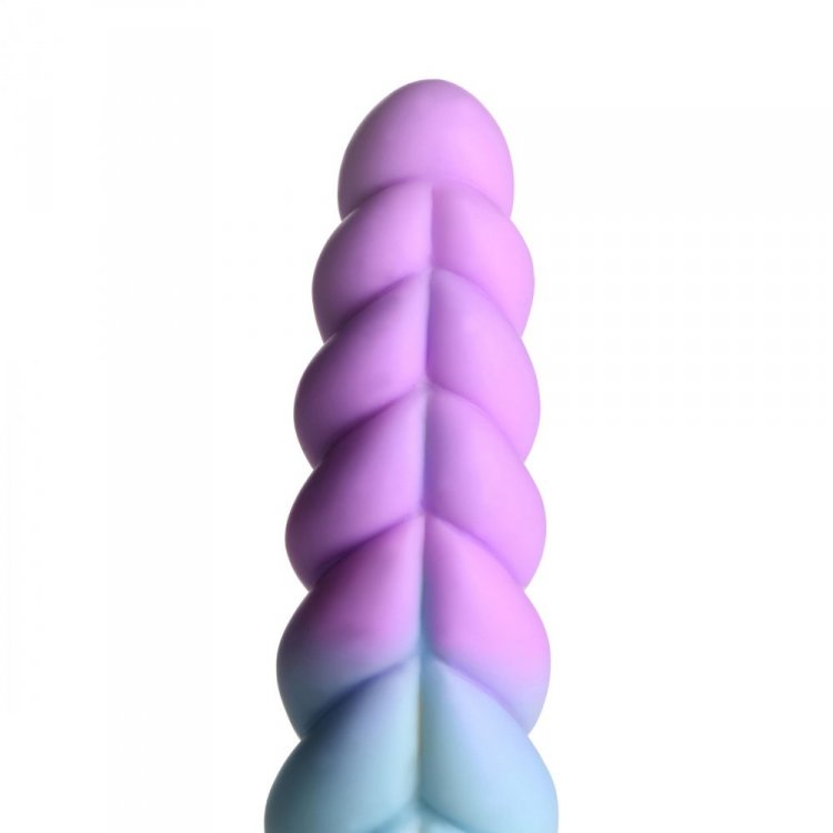 Mystique Unicorn Creature Silicone Dildo - Thorn & Feather