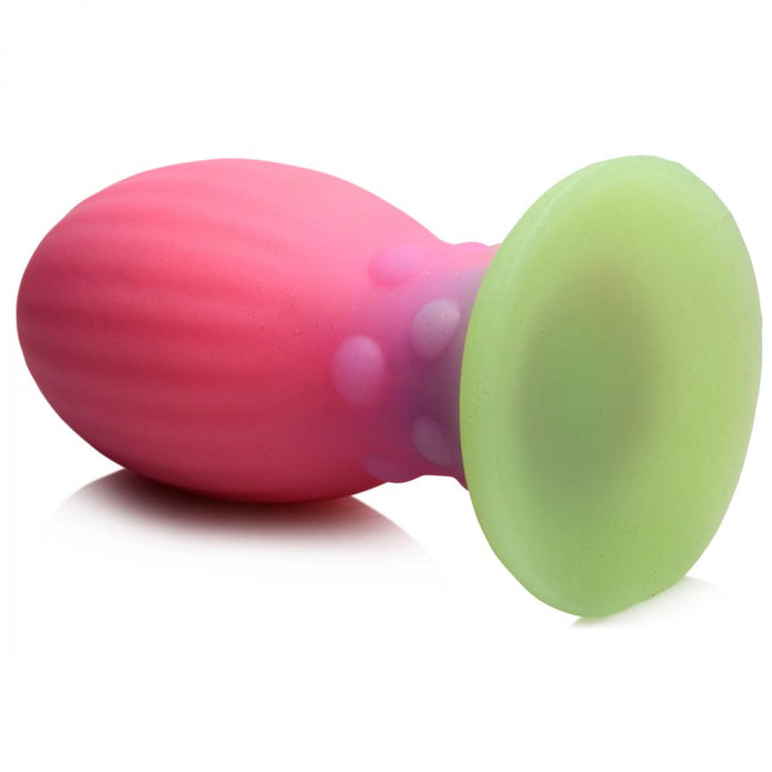 XL Xeno Egg Glow in the Dark Silicone Creature Cock - Thorn & Feather