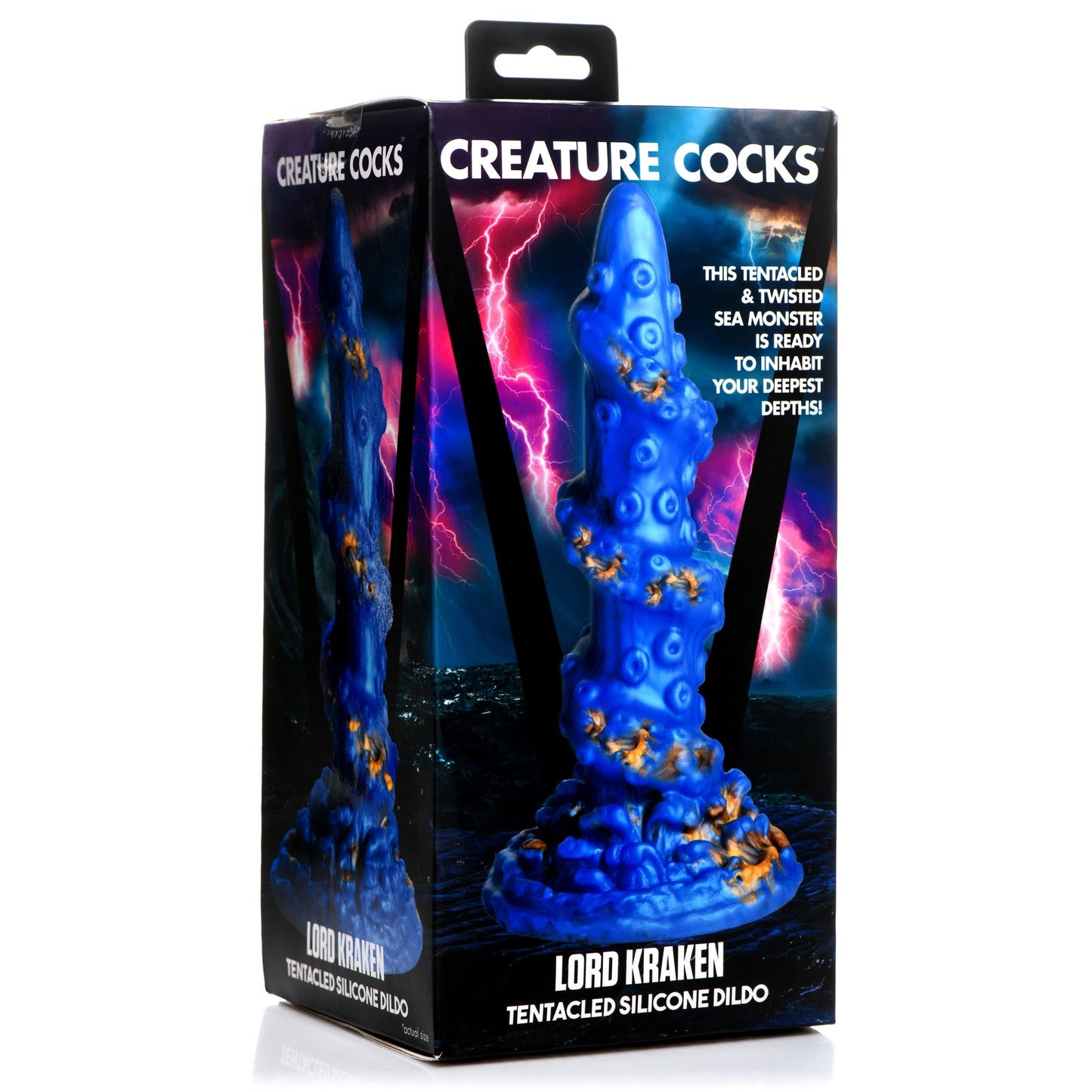 Lord Kraken Tentacled Silicone Creature Dildo - Thorn & Feather