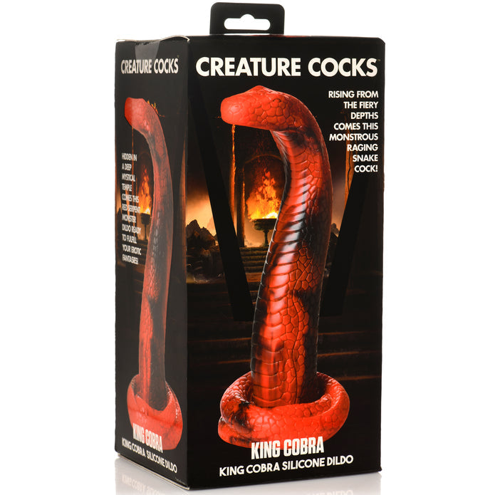 King Cobra Silicone Creature Dildo - Thorn & Feather