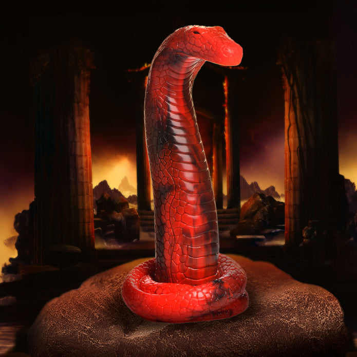 King Cobra Silicone Creature Dildo - Thorn & Feather