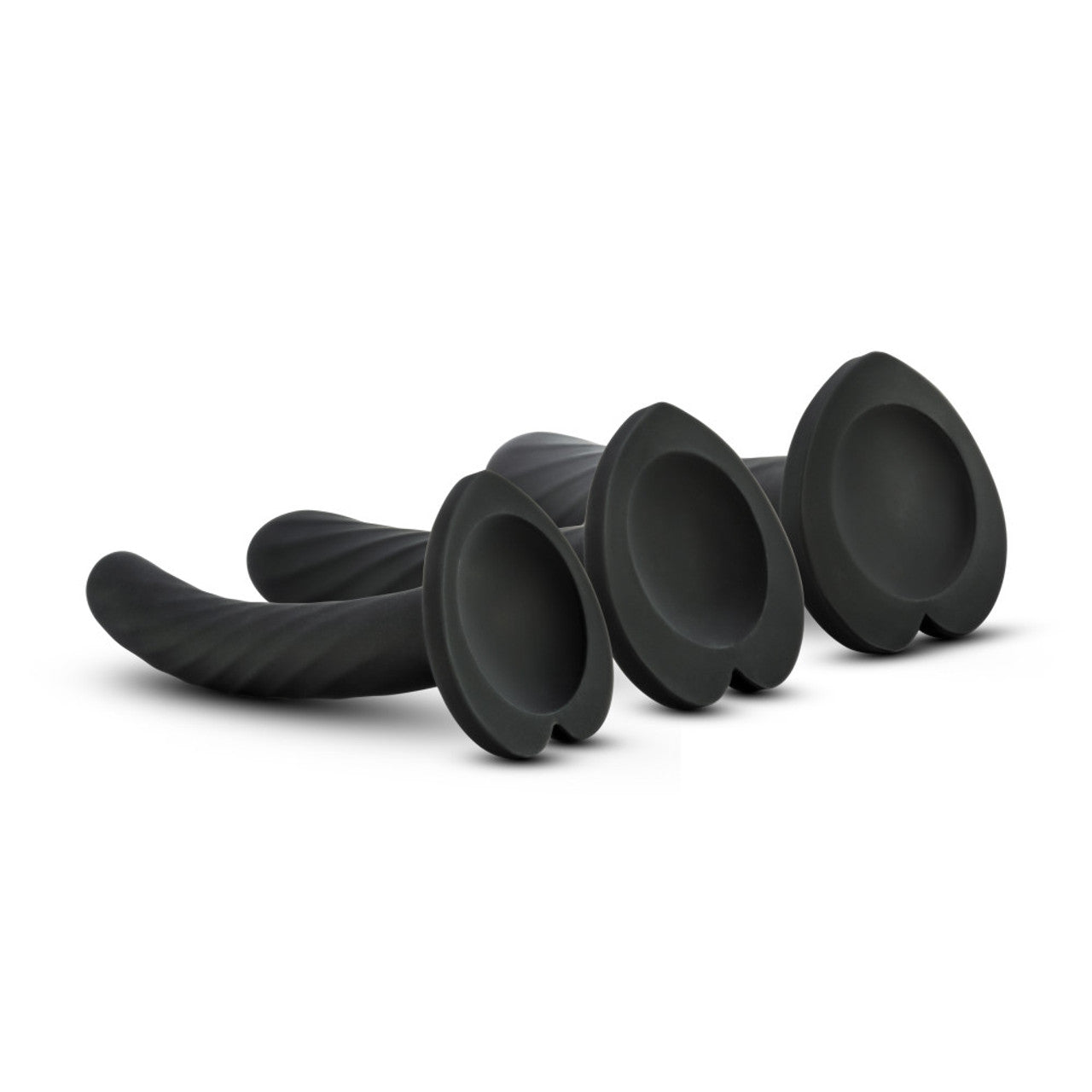 Temptasia Twist Silicone Dildo Kit - Set of Three - Thorn & Feather