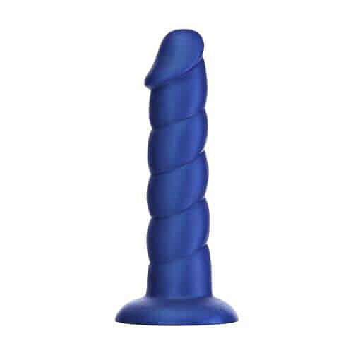 Addiction Fantasy Unicorn Dildo 8” - Blue - Thorn & Feather