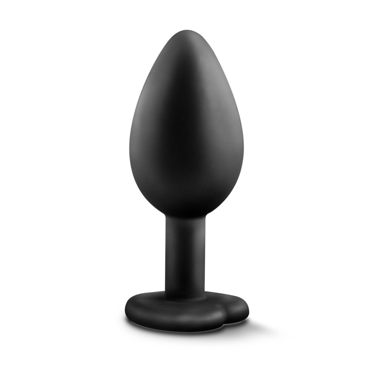 Temptasia Bling Jewel Silicone Plug - Black, Small - Thorn & Feather