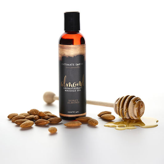 Intimate Earth Almond Aromatherapy Massage Oil - Thorn & Feather