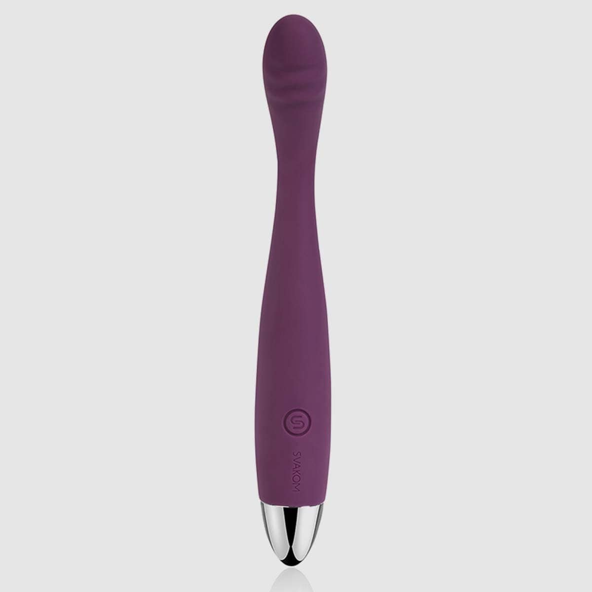 Svakom Cici Flexible Ribbed Design Slim G-Spot Vibrator - Thorn & Feather