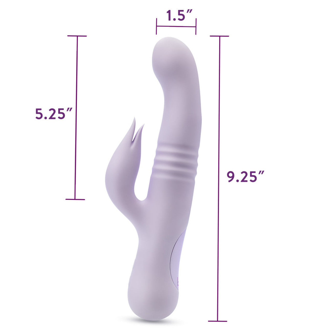 Blush Rylee Rabbit Dual Vibrator - Lavender